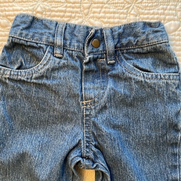 Disney Baby Girl’s blue jeans, size 12 months EUC - Picture 2 of 4